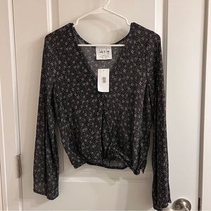 🚨5/$25!! Crop long sleeve